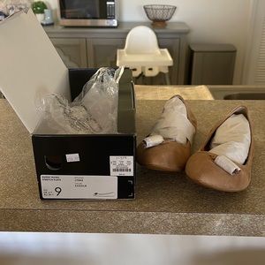 JCrew never worn tassel suede stretch flats